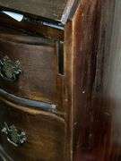 Vintage 3-drawer secretary…..28 x 17 x 41 tall…..OTHER CONTENTS NOT INCLUDED