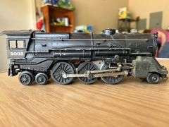 Lionel O GAUGE 2035 Steam Engine…..needs cleaned from being in attic….missing one light…..shows age from being loved by family and friends