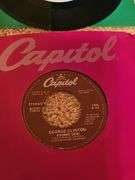 Grouping of 45's records. "Christopher" is a vintage Captain Kangaroo version. See all photos for various titles.