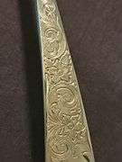 Sterling silver S. Kirk & Son Old Maryland Gravy Ladle. Weight 68.4 grams