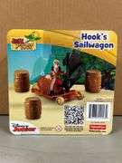 Disney Fisher Price HOOK’s SAILWAGON…..blister pack has very small dent