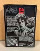 Star Wars The Black Series LUKE SKYWALKER & YODA action figures…..back of box is dented