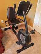 ProForm 4.0 ES recumbent exercise bike.