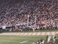 Framed University of Tennessee poster THIRD WEEK IN OCTOBER. 40x14.5.