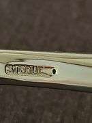 Sterling silver S. Kirk & Son Old Maryland Gravy Ladle. Weight 68.4 grams