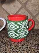 Nice grouping of cocoa mugs.