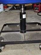 Kobalt adjustable rollaround stool.