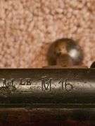 Antique gun marked M16 replica/disabled
