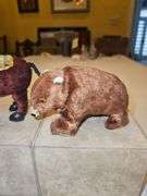 Two(2) vintage wind-up toys NO KEYS UNTESTED...