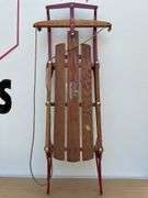 Vintage Flexible Flyer III Sled…..49” long x 20-1/2w (measuring width including steering)