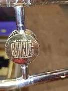 King brand trombone with regular slide and keyed slide. Keys need oil. Mouth mouthpiece included along with music stand.