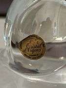Cristal d’Arques cat with frosted base…..3-1/2 x 5-1/4” tall….in original box