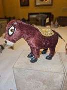 Two(2) vintage wind-up toys NO KEYS UNTESTED...