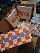 Box of mostly UT Vols items