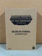 Masters of the Universe Classics HEADS OF ETERNIA Accessory Pack in original box