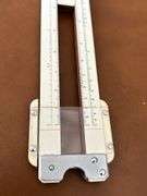 NEW CENTURION Non-Slip Cushion Grip Gardener’s Knife AND a Lutz Slide Rule with leather case￼