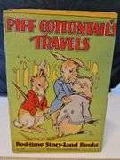 Vintage "Piff Cottontails Travels and Other Bedtime Stories" by Burton Stoner and Others 1916 version w/in-tact book jacket...