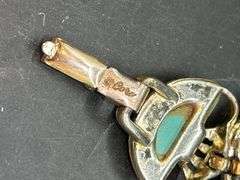 Vintage matching vintage coro goldtone necklace and bracelet…..there is 1 clip-on earring and if other is found, will include