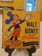 Two(2) Vintage Walt Disney Home Movie Cartoons UNTESTED...