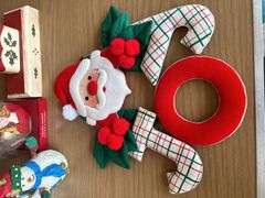 Tote of Christmas decor and box of Christmas glasses (missing Day 2 of 12 days of Christmas)…..see all pics