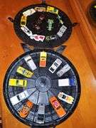 Vintage Hot wheel carrying case and cars as shown. One redline wheel in this grouping. Dukes of Hazzard car is Ertl.