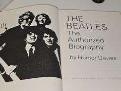 The Beatles authorized biography and The Beatles illustrated lyrics. Both are hard back