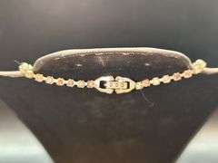 Vintage elegant rhinestone necklace