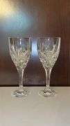 Set of 2 Shannon Dublin Crystal Wine Glasses…..7-3/4” tall…..no chips or cracks