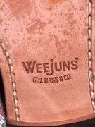 Pair of like new WEEJUNS(G.H. Bass & Co.) brown leather loafers…..size 7