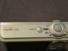 Fujifilm Fujipix 6.3 megapixel digital camera. No charger. Untested.