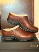 NEW with tag Merrell Performance Footwear sheepskin lined clogs…..size 8