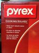 NIB PYREX 8-piece Glass Mixing Bowl Set…..each has its own lid…..see pics for sizes…..box is sealed