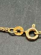 14K yellow gold 18” rope chain…..5 grams….marked 585