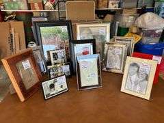Tote full of NEW various size picture frames
