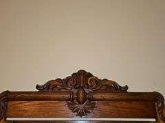 antique four-drawer dresser. 40x20x74 in tall.