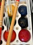 Like new Sportcraft Croquet set with carry bag