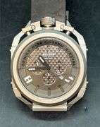 REPRODUCTION Welder by U-boat K36 Chronograph Stainless Steel Men’s Watch with Rubber Strap (00366)…..THIS WATCH IS NOT ORIGINAL NOR AUTHENTIC