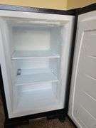 EUHOMY Small upright freezer model MF-30-H/MF-30-Y in working condition w/leveling stand 20.25x20.75x35(on stand), 30.5(off stand)...