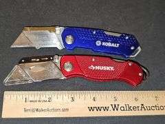 kobalt and Husky utility knives