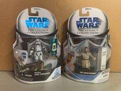 Star Wars The Legacy Collection IMPERIAL EVO TROOPER & OBI-WAN KENOBI action figures