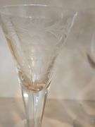 Collection of vintage stemmed glasses + twelve(12) 4.5" stemless tumblers...