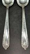 (2) Sterling Della Robbia by Alvin tablespoons and spreader…..52 grams
