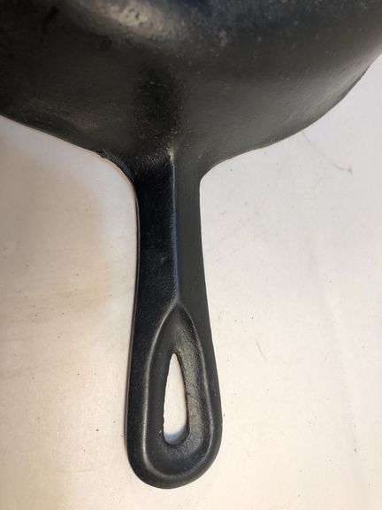 BSR 2 spout 10 1/2” diameter skillet. No markings. Heat ring.