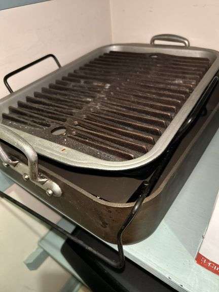 Grouping of small kitchen appliances, electric griddle, fondue set, breadmaker and more