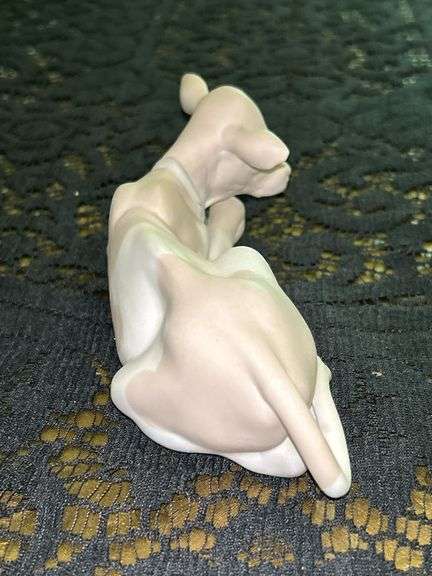 LLADRO Cow Bisque Porcelain Figurine (#4680)……6-1/2” long x 2-1/4” tall…..part of the Children’s Nativity Series image