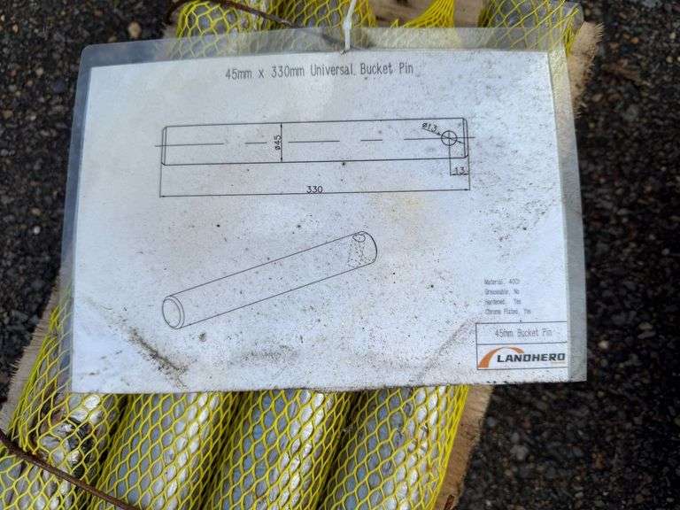 Unused 2024 Landhero UNIVERSAL BUCKET PIN, 45mm*330mm image