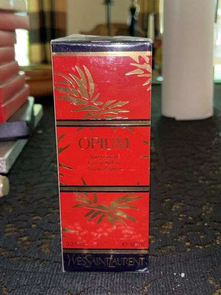 NIB YSL 3.4 fl oz OPIUM Eau de Toilette Natural Spray image