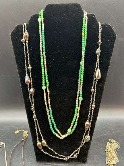 Nice selection of costume necklaces in various lengths