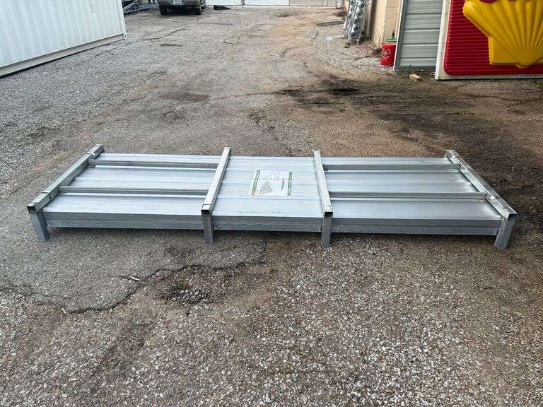 Unused 2024 AllMetal 10 ft Galvalume Corrugated , K0311 image
