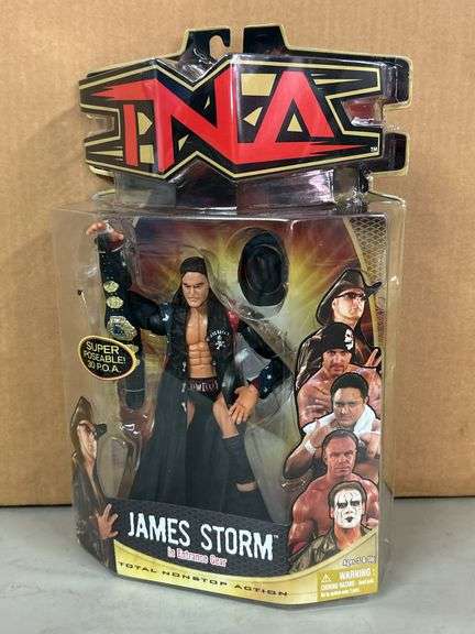 Marvel Toys TNA “James Storm” wrestling action figure